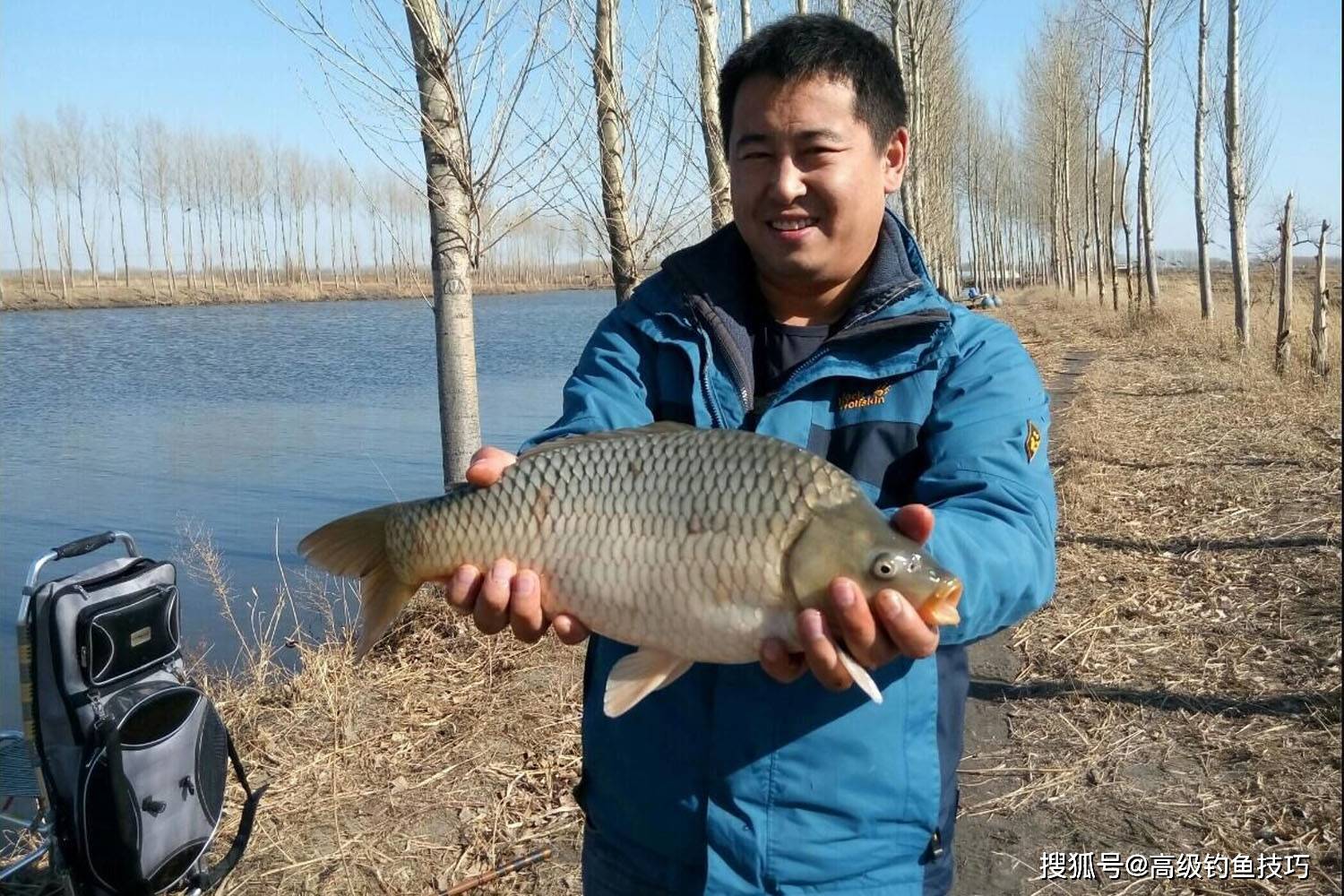 原創冬季野釣的4個垂釣策略