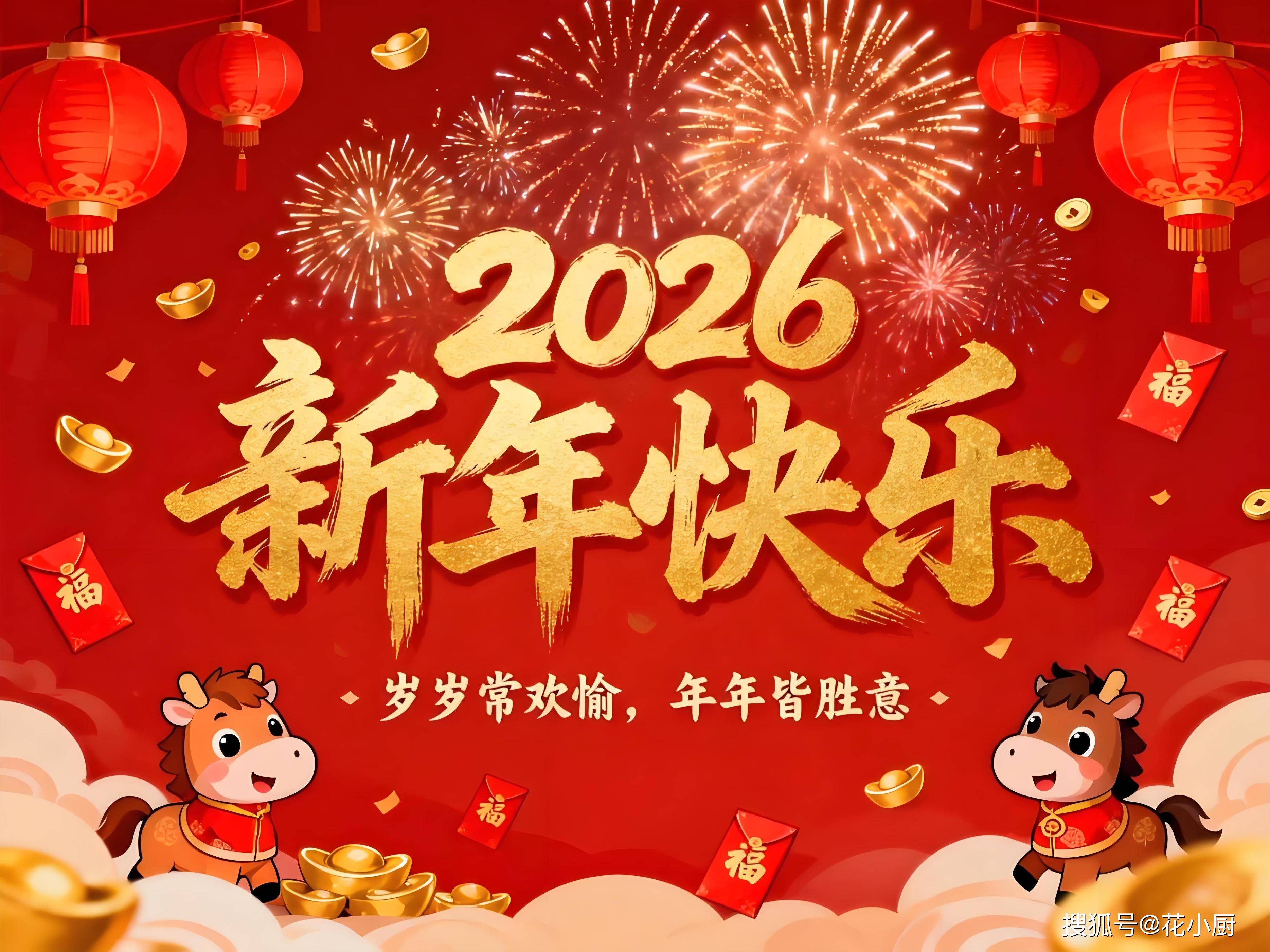 拜年，別再說“新年快樂”了，送你30句馬年拜年祝福語，提前收藏