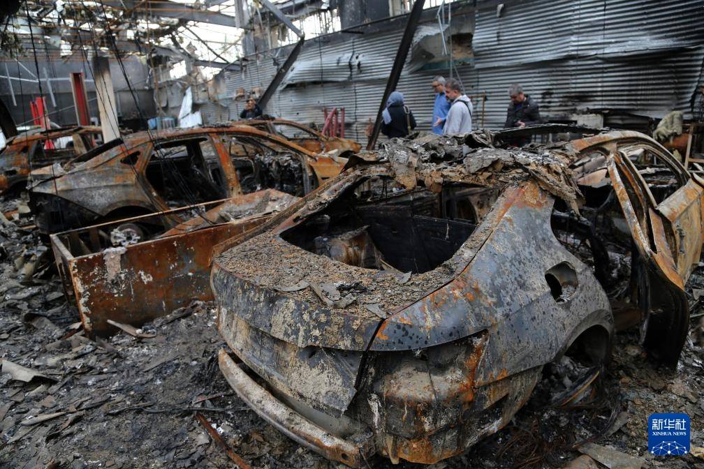 探訪德黑蘭被損毀的汽車服務中心