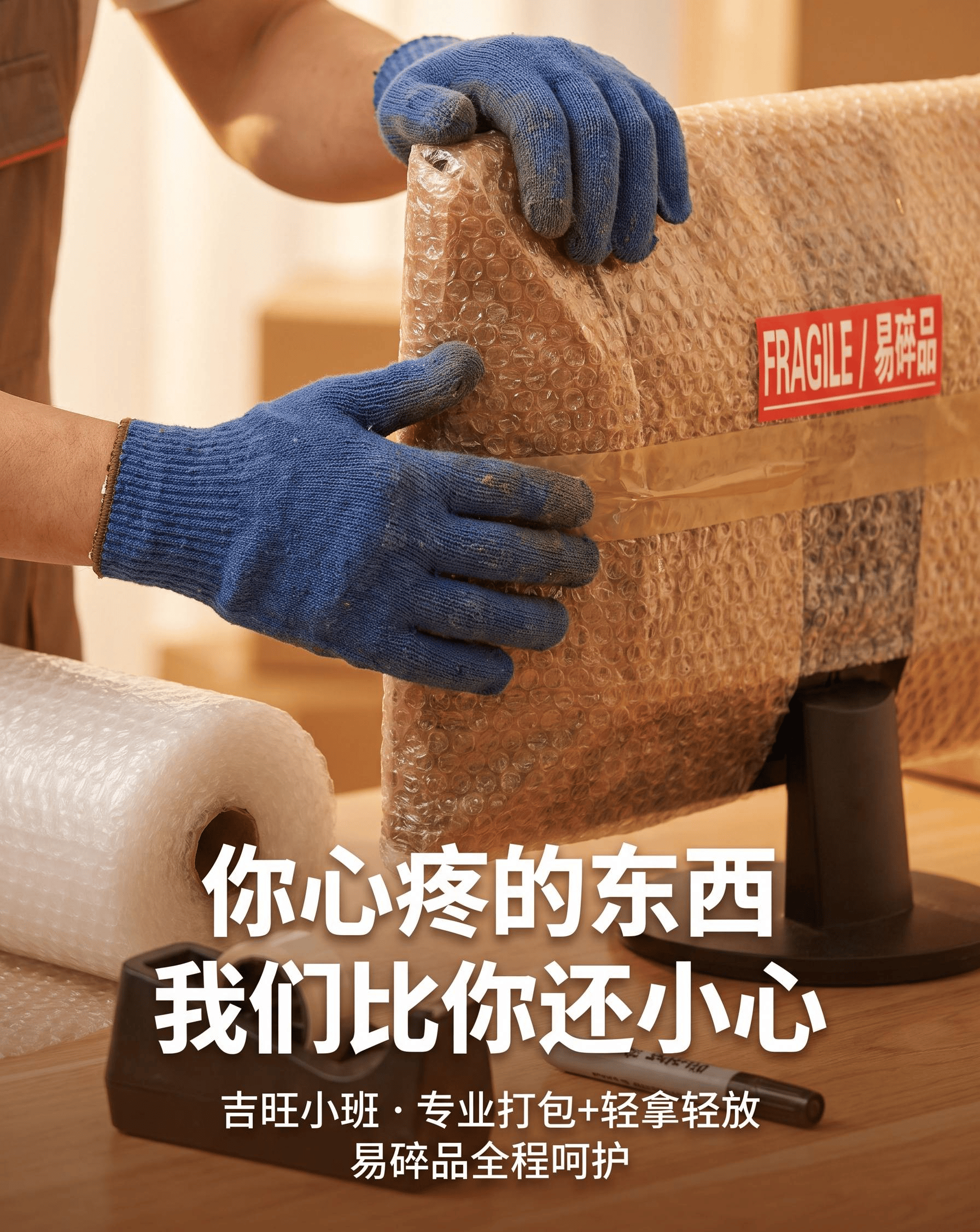深圳小型搬家選哪家？吉旺小班：專治"東西不多"的搬家難題