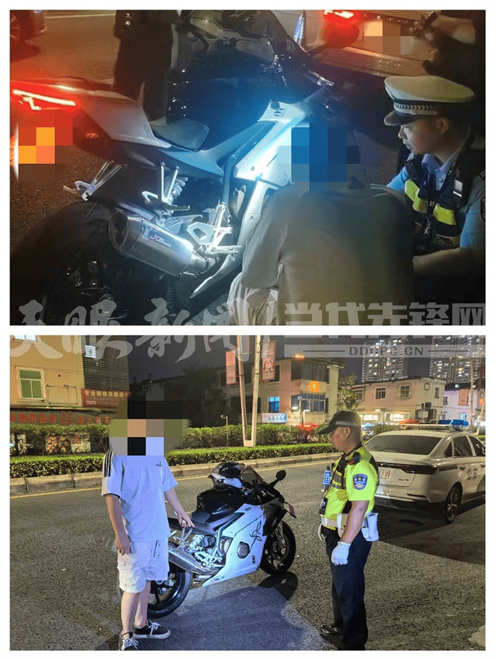 【天眼問政】中學周邊深夜炸街擾民咋處置？貴陽白雲持續開展專項執法行動